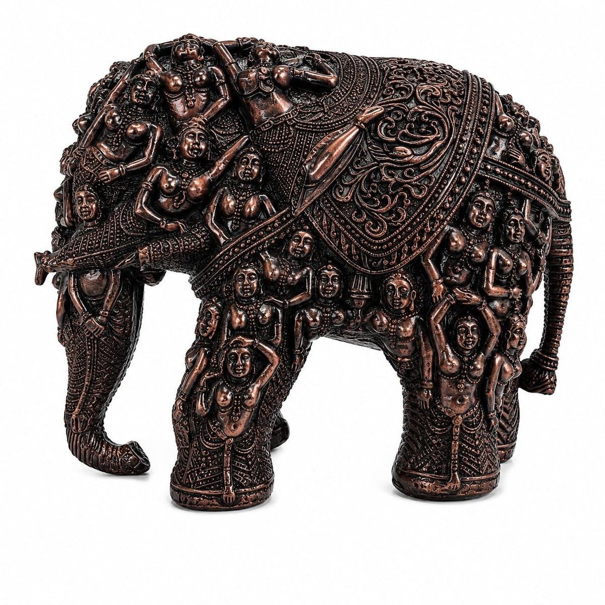 Handcrafted Human Incarnated Elephant Showpiece