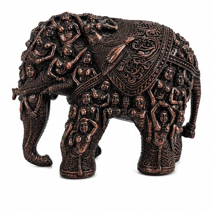 Handcrafted Human Incarnated Elephant Showpiece