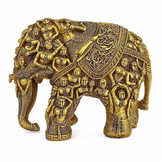 Handcrafted Human Incarnated Elephant Showpiece