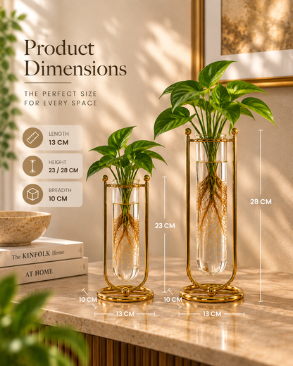 Aurora Crystal Vase (Set of 2)