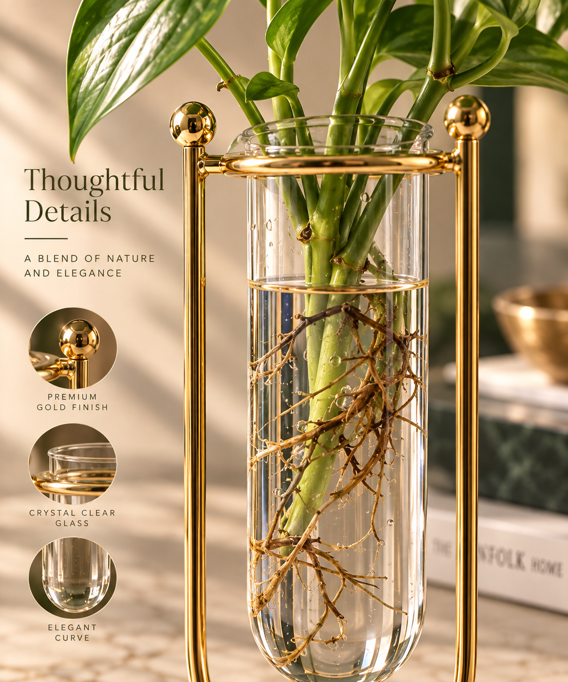 Aurora Crystal Vase (Set of 2)