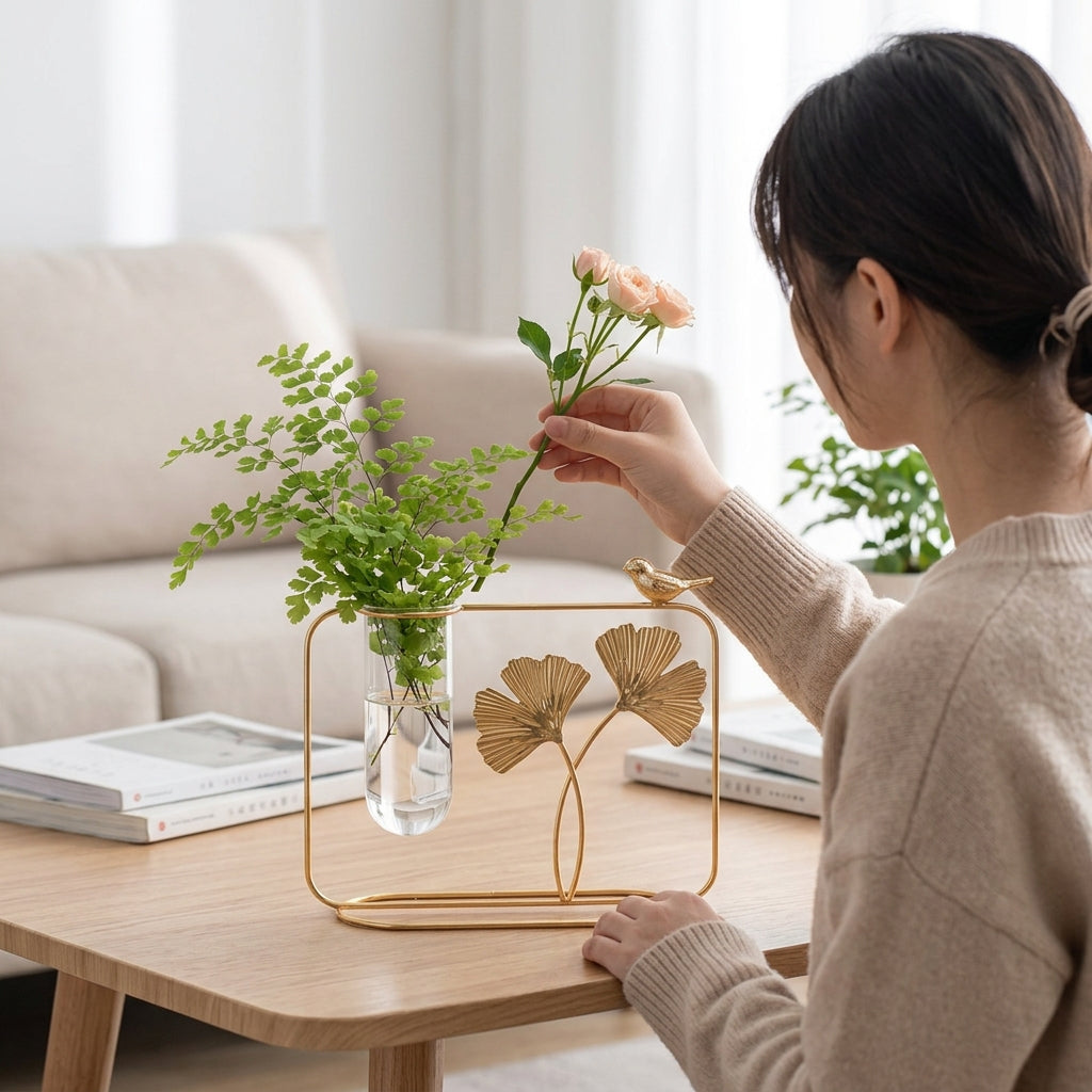 Sparrow Nordic Glass Vase